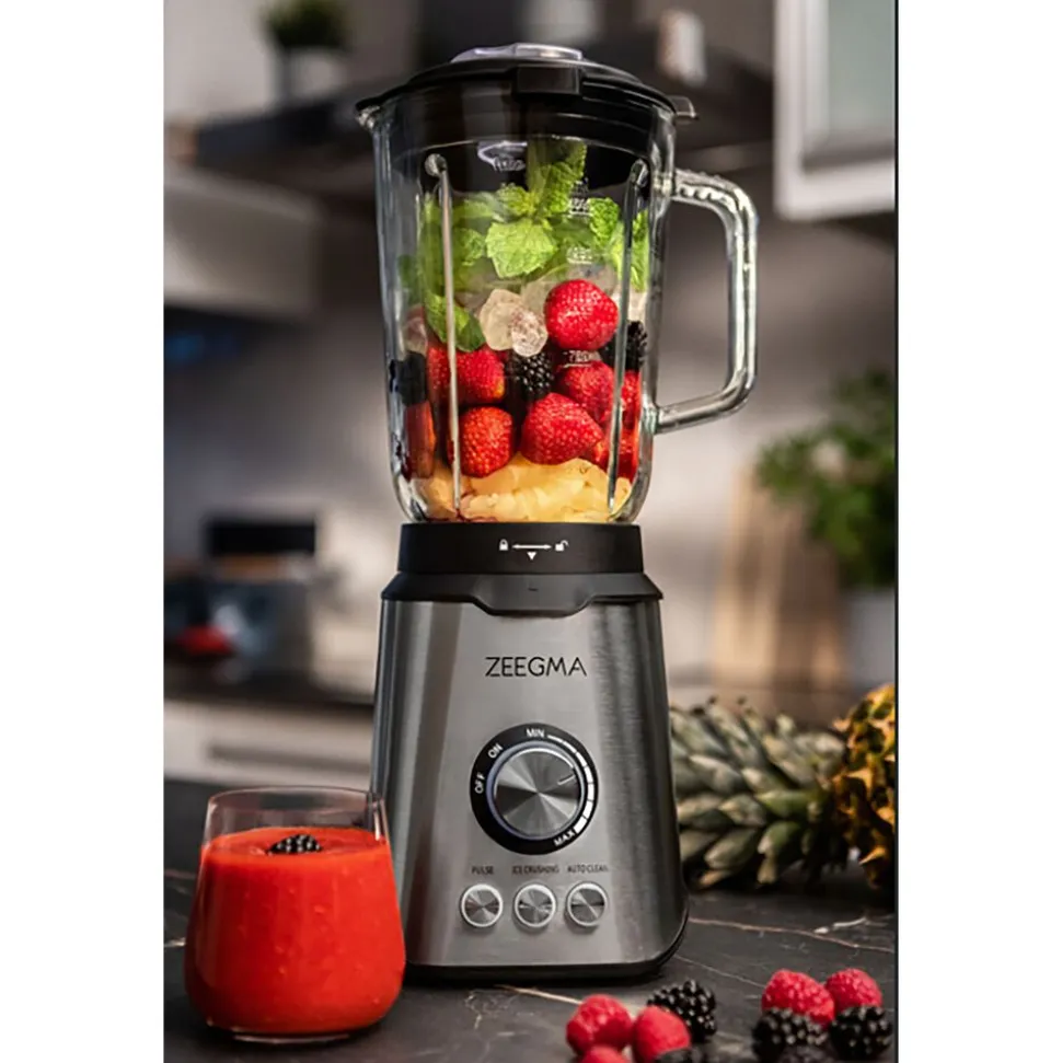Blender kielichowy Zeegma Grand Vitamine, 800-1600 W, 1,75 l, stal szczotkowana