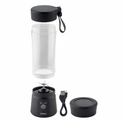 Blender przenośny Hoffen, 65 W, czarny