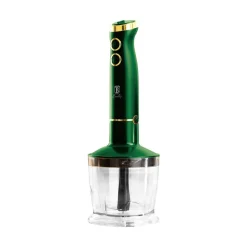 Blender ręczny BerlingerHaus Emerald, 500 W, z akcesoriami, zielony