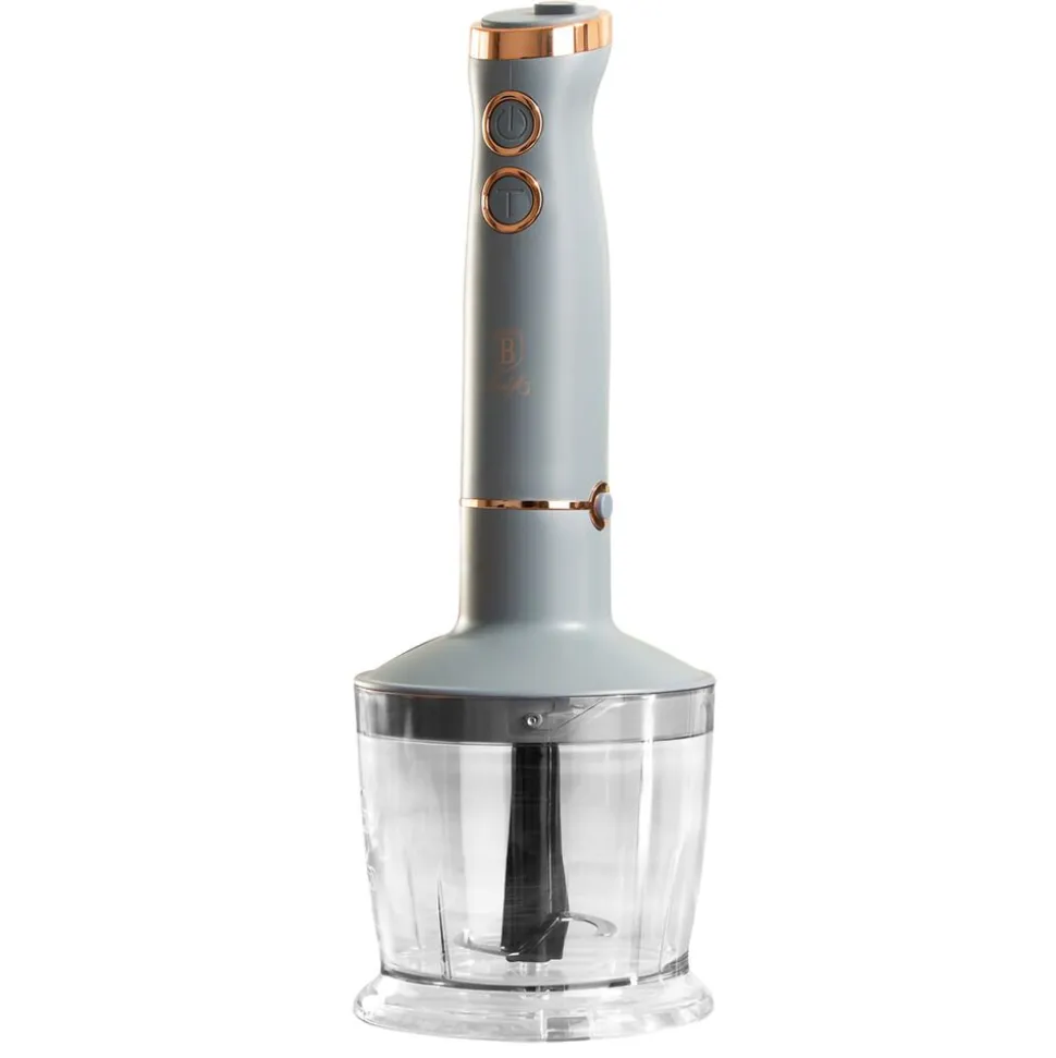 Blender ręczny BerlingerHaus Moonlight, 500 W, z akcesoriami, srebrny