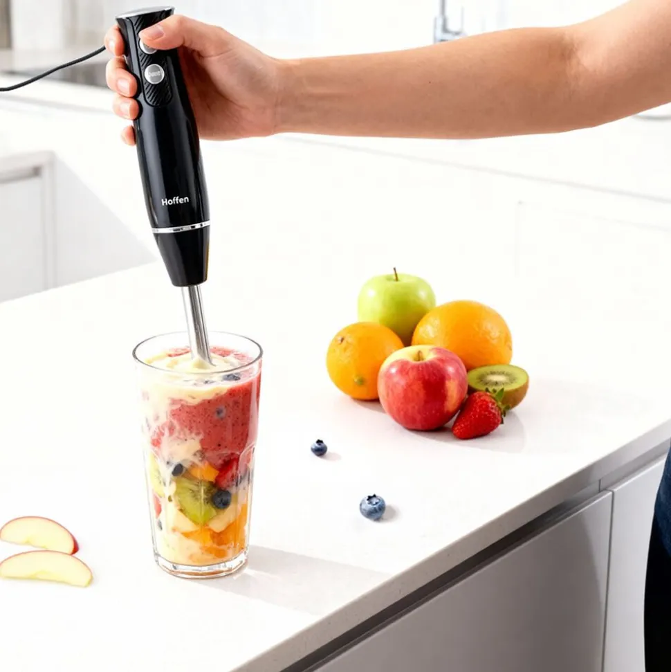 Blender ręczny Hoffen, 400 W, czarny