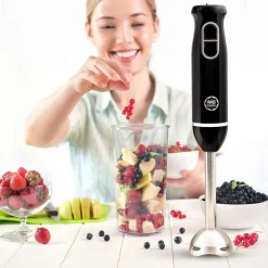 Blender ręczny MG Home, 300 W, funkcja Turbo, czarny
