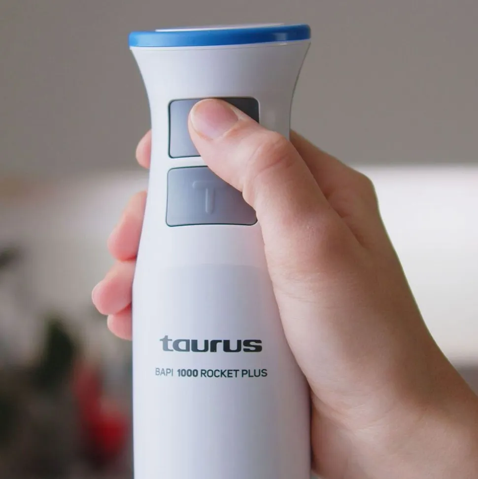 Blender ręczny Taurus Bapi Rocket Plus, 1000 W, z akcesoriami, biały