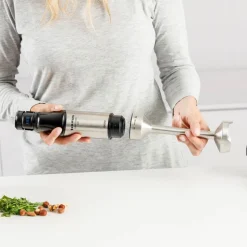 Blender ręczny Taurus HBA1500X Go, 1500 W, z akcesoriami, czarny
