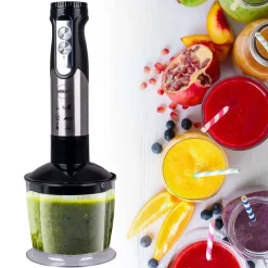 Blender ręczny 3 w 1 Eldom BL250, z akcesoriami, 800-1200 W, czarny