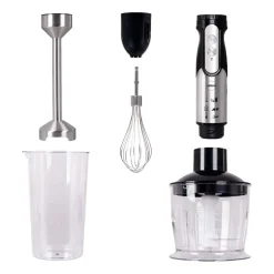 Blender ręczny 3 w 1 Eldom BL250, z akcesoriami, 800-1200 W, czarny