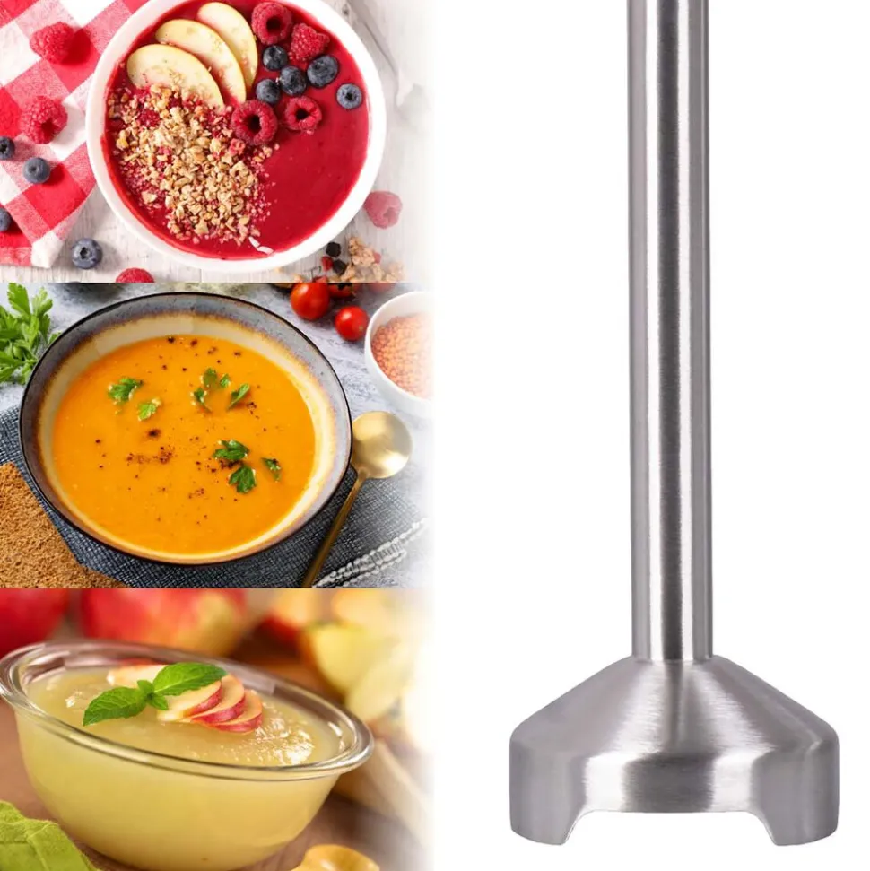 Blender ręczny 3 w 1 Eldom BL250, z akcesoriami, 800-1200 W, czarny