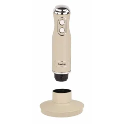 Blender ręczny 4 w 1 Huslog QuickBlend, 700 W, 4 końcówki, kremowy