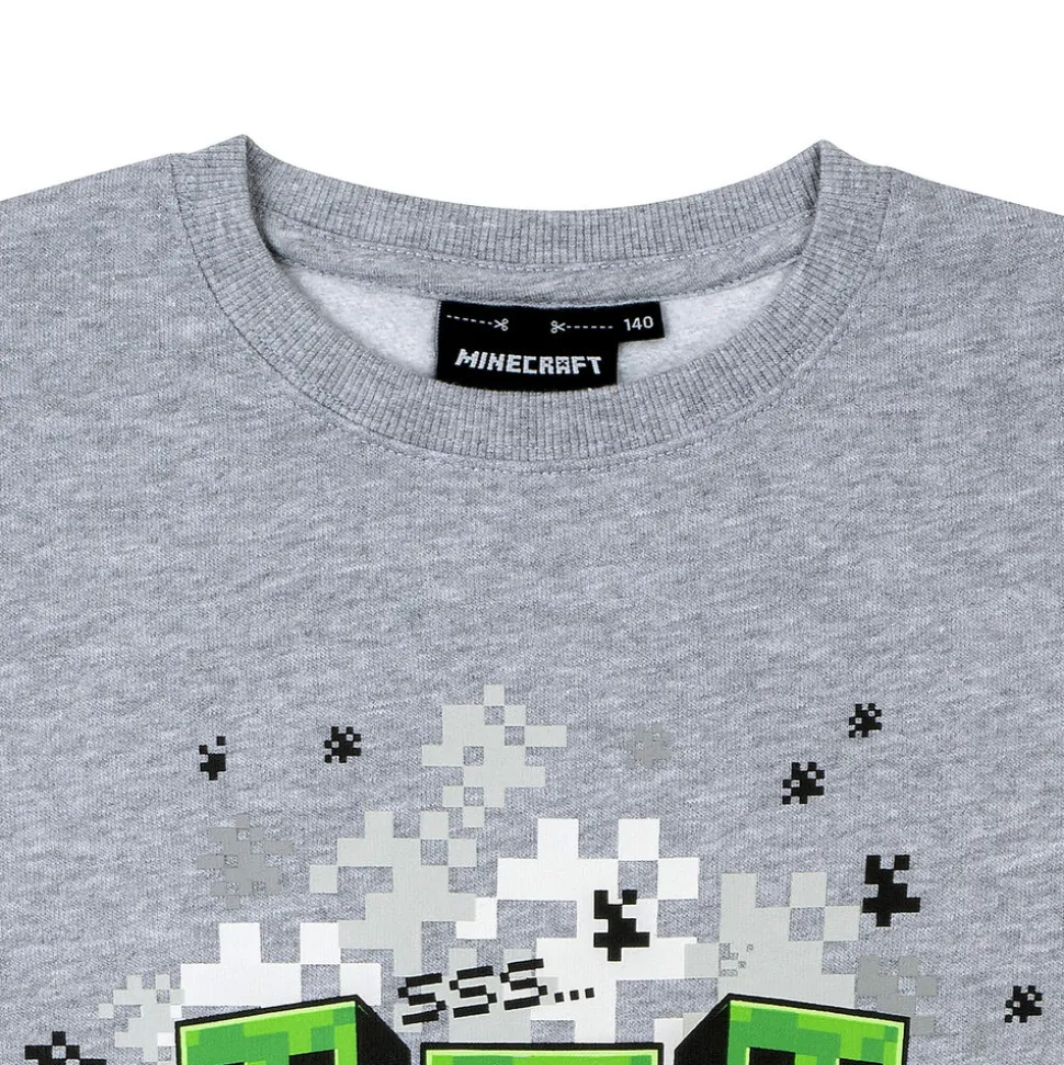 Bluza Minecraft, 152 cm, wzór Creeper 1, z długim rękawem