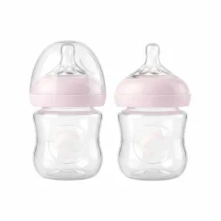 Butelka do karmienia Kidnort Blabaer, 125 ml, 2 szt., beżowa