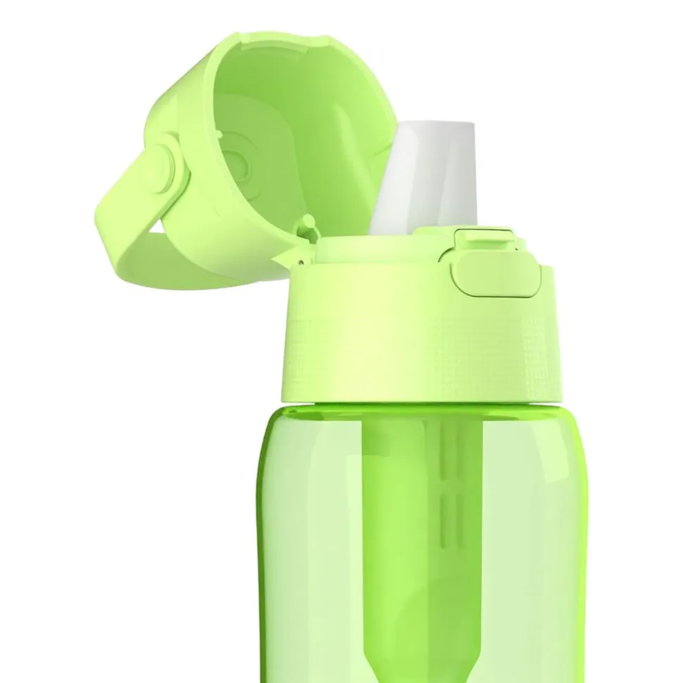 Butelka filtrująca 0,5 l Dafi Solid, 1 wkład, pistacjowa