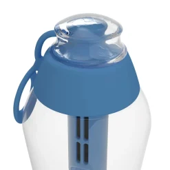 Butelka filtrująca 0,7 L SOFT, niebieska, 2 filtry