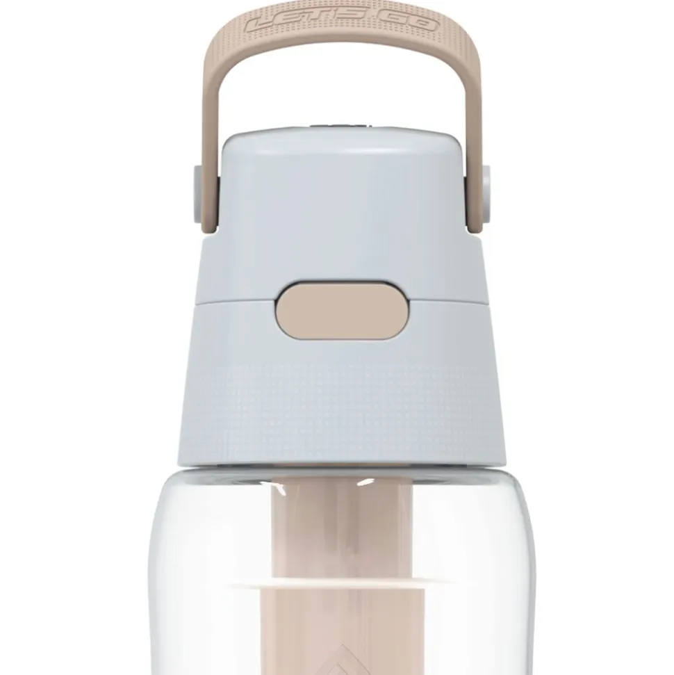 Butelka filtrująca Solid 0,5 L z 1 filtrem, cappuccino
