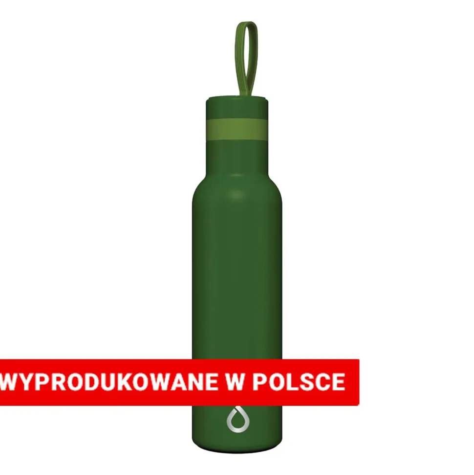 Butelka termiczna Dafi Easy, 490 ml, szałwiowa