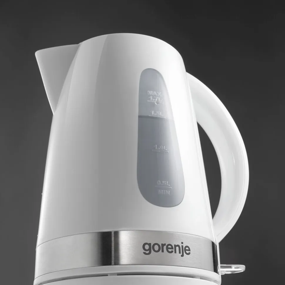 Czajnik elektryczny Gorenje K17WE, 1,7 l, 2200 W, biały