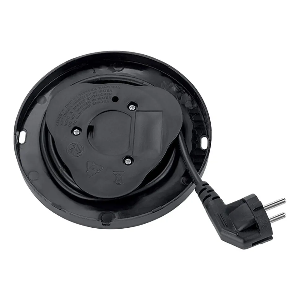 Czajnik elektryczny Hoffen, 1,8 l, 2200 W, podwójne ścianki, czarny