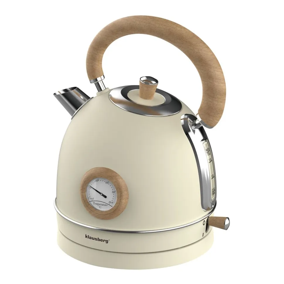 Czajnik elektryczny Klausberg, 1,8 l, 1850-2200 W, z termometrem