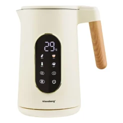 Czajnik elektryczny stalowy Klausberg, 1,7 l, 1850-2200 W, z regulacją temperatury
