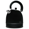 Czajnik elektryczny stalowy Mellerware Spring, 1,8 l, 2200 W, czarny