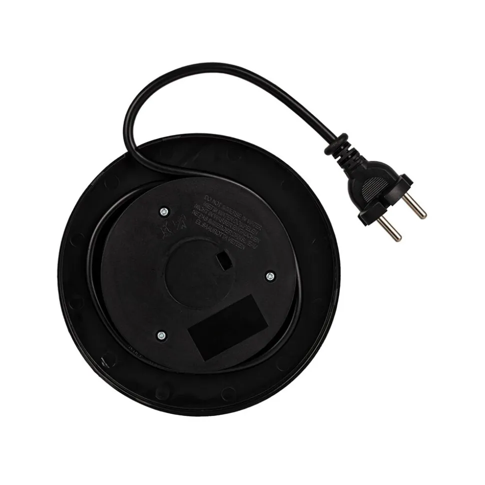 Czajnik elektryczny szklany Hoffen, 1,8 l, 2200 W, czarny