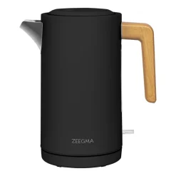 Czajnik elektryczny Zeegma Ketlee Black Wood, 1,7 l, 2200 W, z uchwytem z imitacji drewna