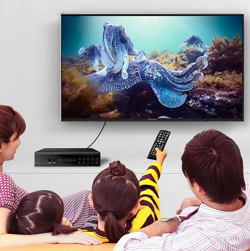 Dekoder telewizji naziemnej HD DVB-T2 HEVC H.265 Extralink