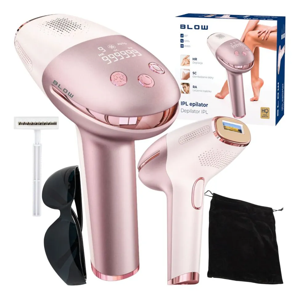 Depilator świetlny IPL Blow 900 Pro, 3 tryby, z funkcją chłodzenia