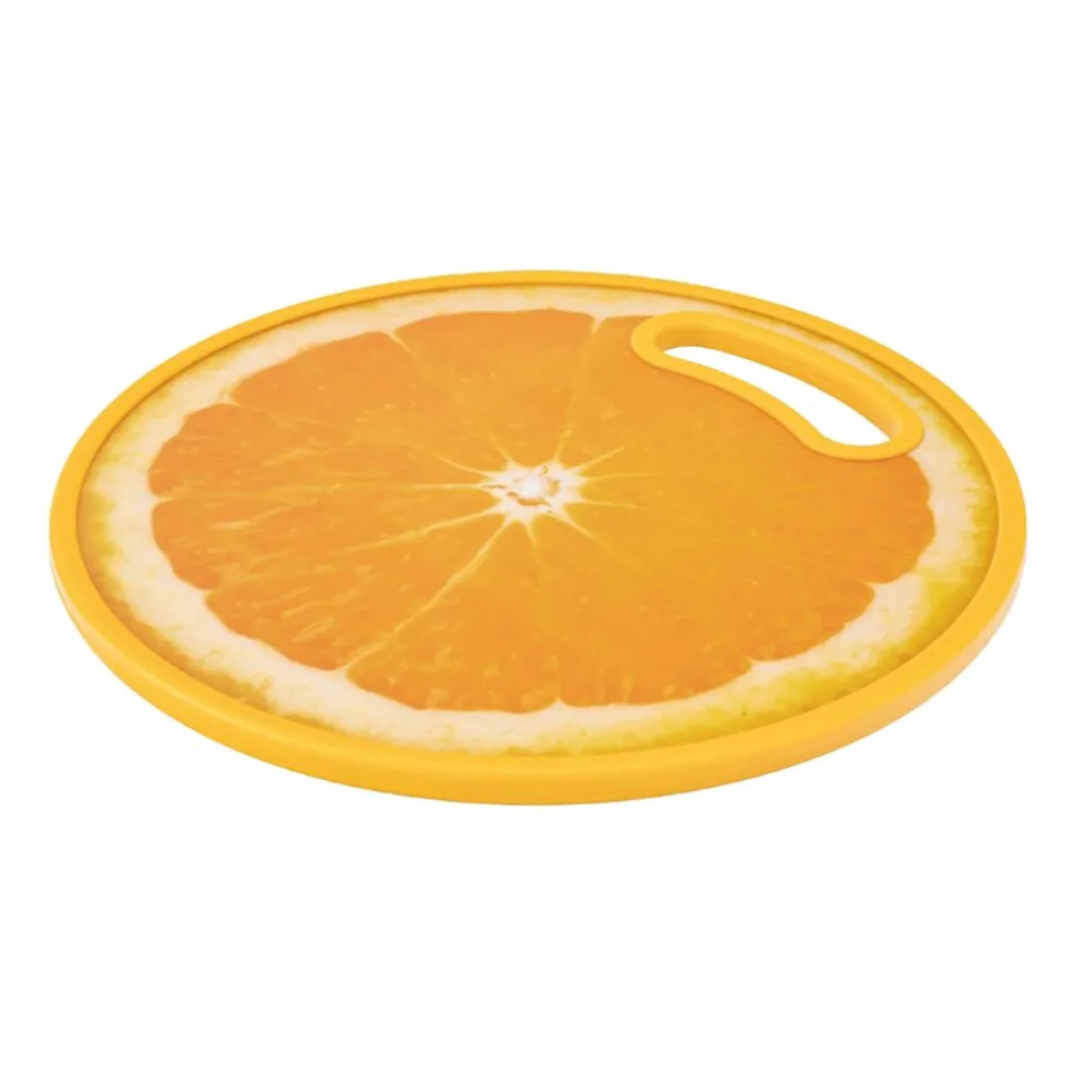 Deska do krojenia Altom Design Tropicana, 30 cm, pomarańczowa