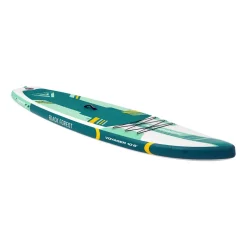 Deska SUP-2016 Black Forest, 320 x 81 x 15 cm z akcesoriami, biało-zielona