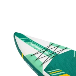 Deska SUP-2016 Black Forest, 320 x 81 x 15 cm z akcesoriami, biało-zielona