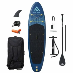 Deska SUP Black Forest, 350 x 81 x 15 cm, z akcesoriami, granatowa