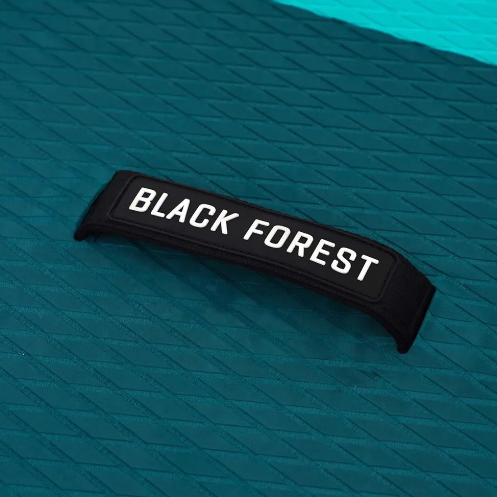 Deska SUP-2015 Black Forest, 335 x 81 x 15 cm, z akcesoriami, biało-zielona