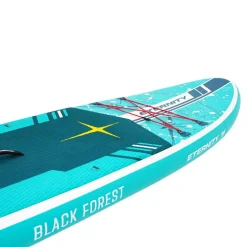Deska SUP-2015 Black Forest, 335 x 81 x 15 cm, z akcesoriami, biało-zielona