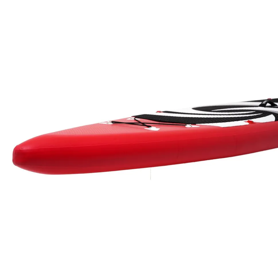 Deska SUP Black Forest, 380 x 79 x 15 cm, z akcesoriami, czerwona
