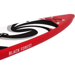 Deska SUP Black Forest, 380 x 79 x 15 cm, z akcesoriami, czerwona