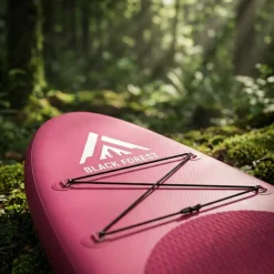 Deska SUP Black Forest, 320 x 78 x 15 cm, z akcesoriami, różowa