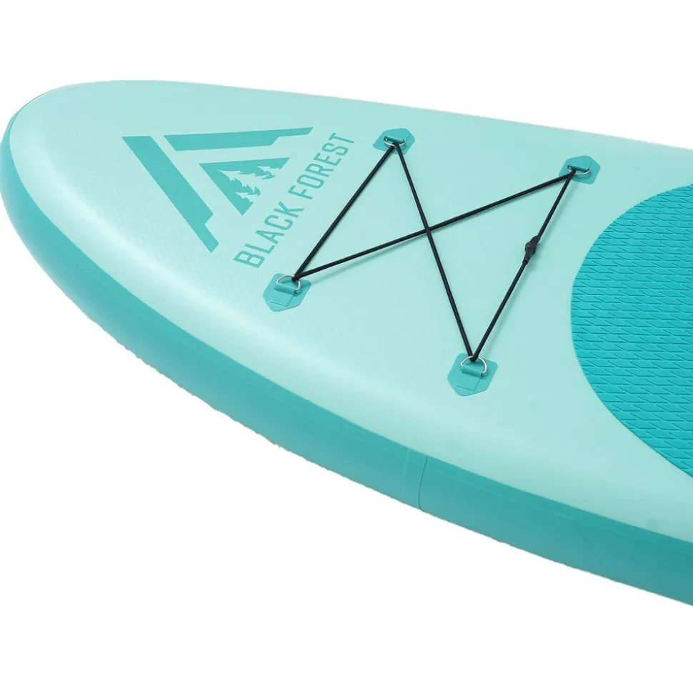 Deska SUP-2000 Black Forest, 275 x 76 x 15 cm, z akcesoriami, zielona