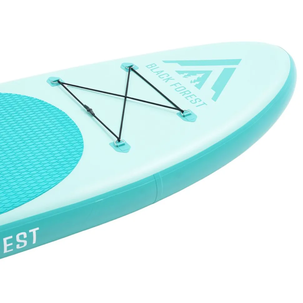 Deska SUP-2000 Black Forest, 275 x 76 x 15 cm, z akcesoriami, zielona