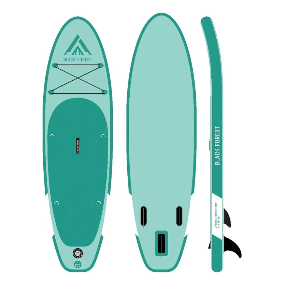 Deska SUP-2000 Black Forest, 275 x 76 x 15 cm, z akcesoriami, zielona