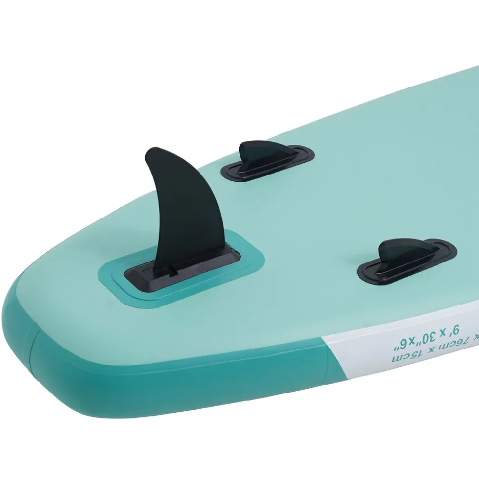 Deska SUP-2000 Black Forest, 275 x 76 x 15 cm, z akcesoriami, zielona