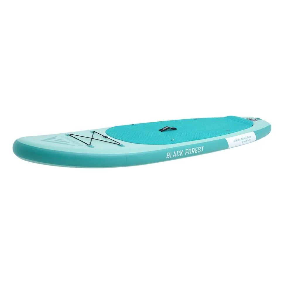 Deska SUP-2000 Black Forest, 275 x 76 x 15 cm, z akcesoriami, zielona