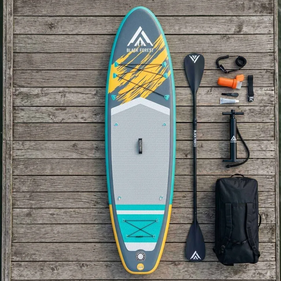 Deska SUP Black Forest, 305 x 81 x 15 cm, z akcesoriami, grafika