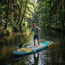 Deska SUP Black Forest, 305 x 81 x 15 cm, z akcesoriami, grafika