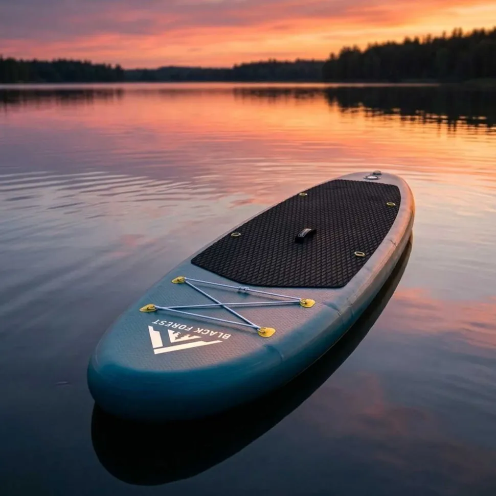 Deska SUP Black Forest, 320 x 78 x 15 cm, z akcesoriami, morska