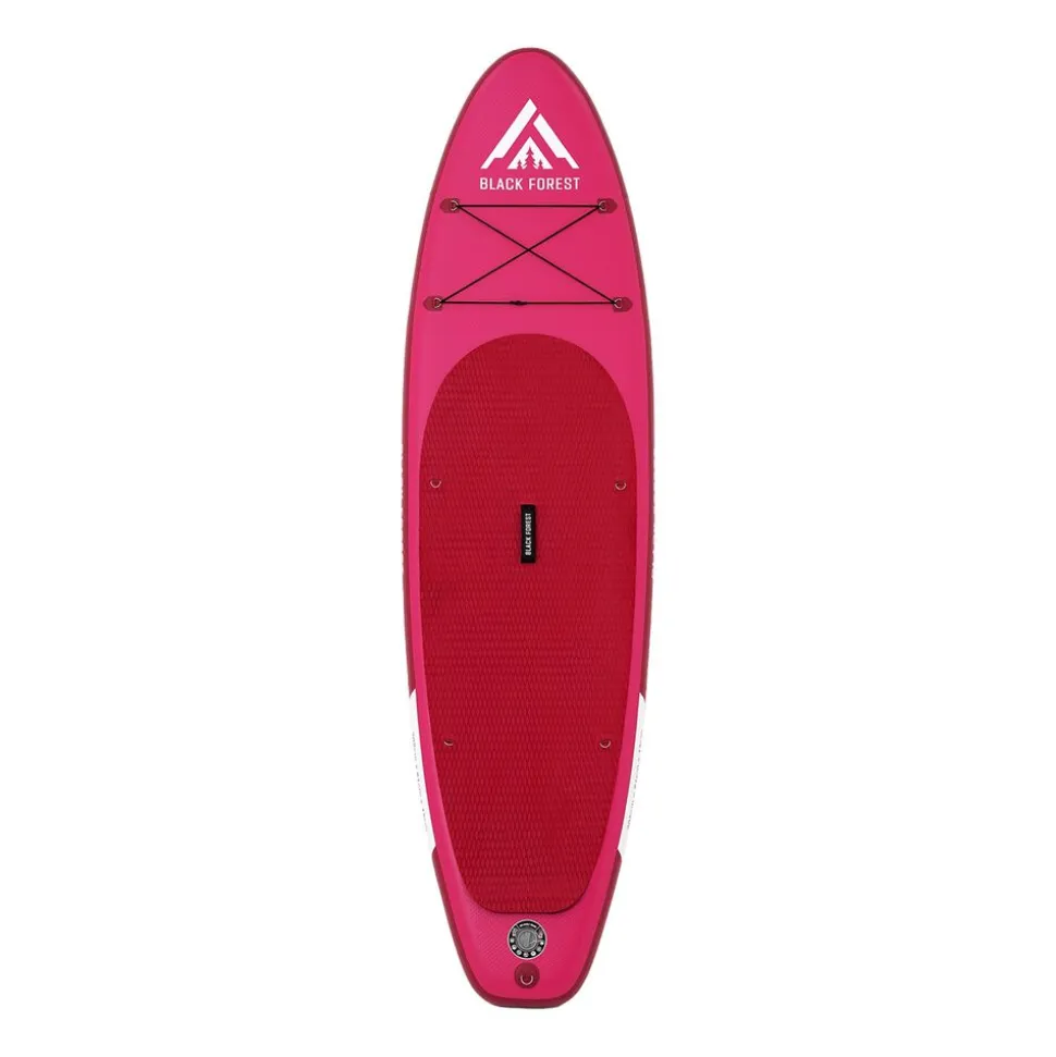 Deska SUP-2010 Black Forest, 305 x 81 x 15 cm, z akcesoriami, czerwona