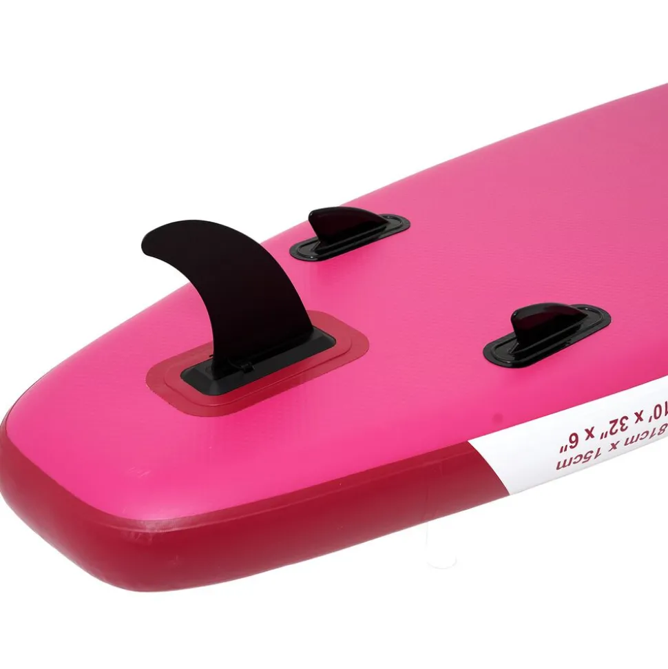 Deska SUP-2010 Black Forest, 305 x 81 x 15 cm, z akcesoriami, czerwona