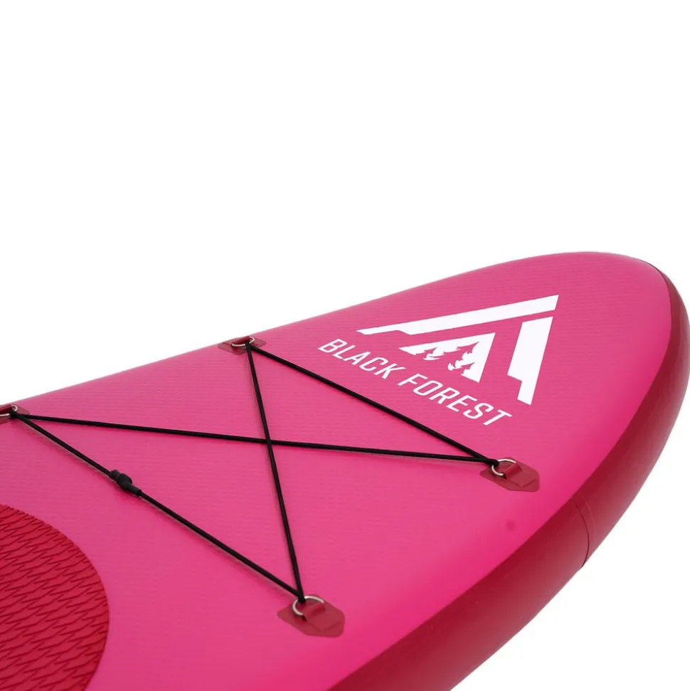 Deska SUP-2010 Black Forest, 305 x 81 x 15 cm, z akcesoriami, czerwona