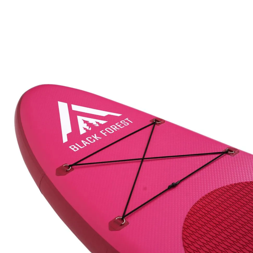 Deska SUP-2010 Black Forest, 305 x 81 x 15 cm, z akcesoriami, czerwona