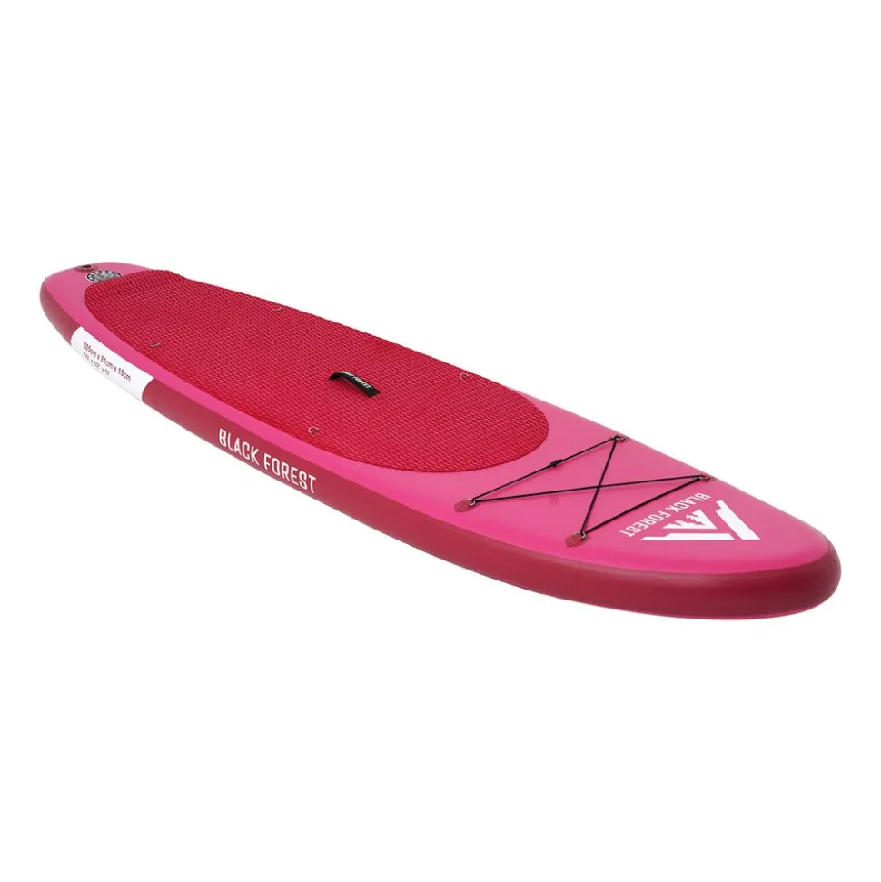 Deska SUP-2010 Black Forest, 305 x 81 x 15 cm, z akcesoriami, czerwona