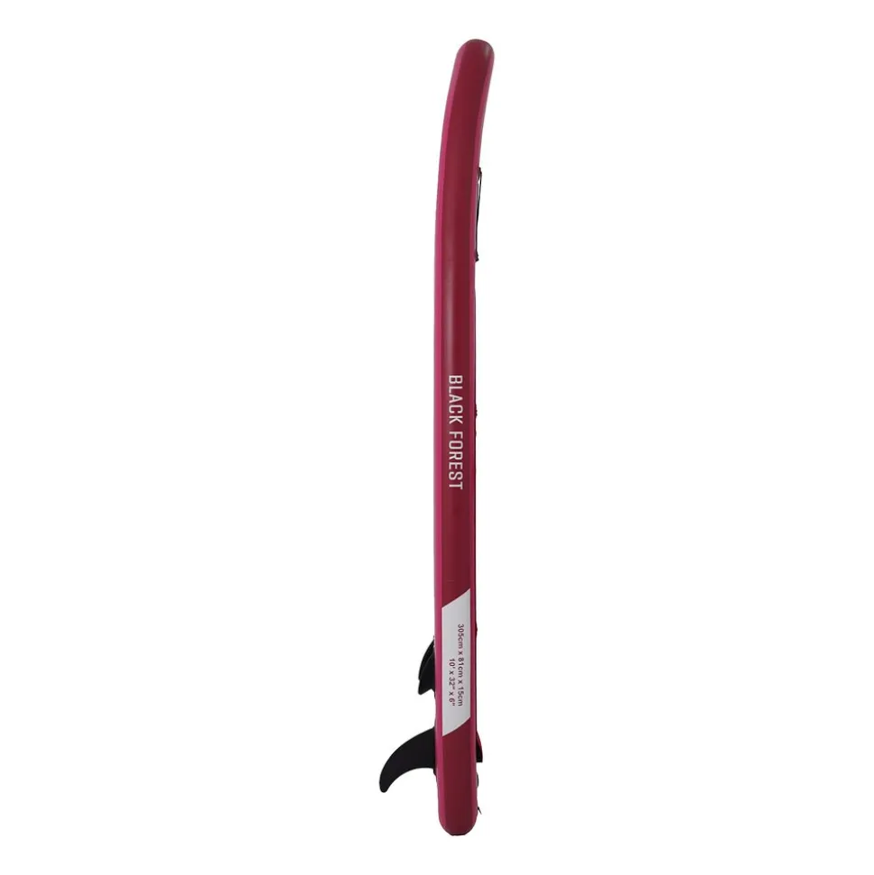 Deska SUP-2010 Black Forest, 305 x 81 x 15 cm, z akcesoriami, czerwona